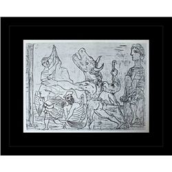 1956 ANTIQUE PICASSO LITHOGRAPH