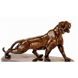 "PANTHER" BRONZE SCULPTURE - BARYE