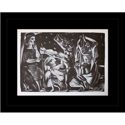 1956 ANTIQUE PICASSO LITHOGRAPH