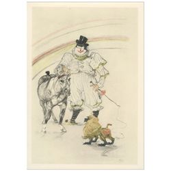 Toulouse-Lautrec lithograph | Circus "Cheval de Singe"