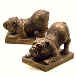BULLDOG BOOKENDS