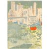 Image 1 : Paul Guiramand Original Lithograph "Le port de New York"