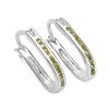 Image 1 : Yellow Diamond & Sterling Silver Earrings.