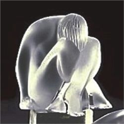 Lalique "Nude" Sculpture
