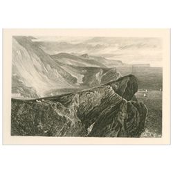 J. M. W. Turner "Lulworth Cove" engraving