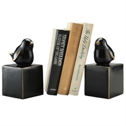 BIRD BOOKENDS