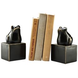 FROG BOOKENDS