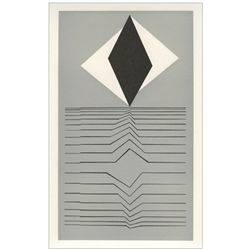 Victor Vasarely serigraph 1961
