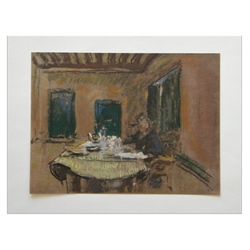 Edouard Vuillard lithograph with pochoir