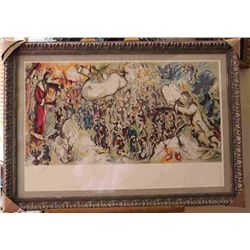 CHAGALL -  EXODUS  - ORIGINAL LITHOGRAPH - MINT