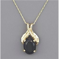 ONYX PENDANT 10KY