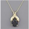 Image 1 : ONYX PENDANT 10KY