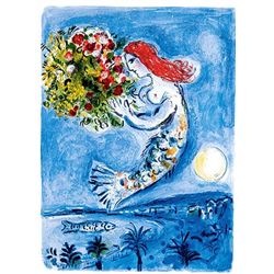 MARC CHAGALL "BAY OF ANGELS"