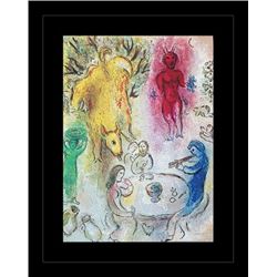 CHAGALL 1977 "DAPHNIS AND CHLOE" LITHOGRAPH