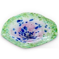 ART GLASS BOWL - UNIQUELY HAND CRAFTED