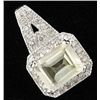 Image 1 : 3 CTW CITRINE & DIAMOND PENDANT 10KW