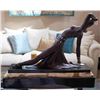 Image 3 : CHIPARUS - "EXOTIC DANCER" -BRONZE AND IVORY SCULPTURE