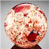 Image 1 : ART GLASS SPHERE / PAPERWEIGHT