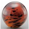 Image 1 : ART GLASS SPHERE / PAPERWEIGHT
