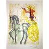 Image 1 : DALI "LE CHEVAL DE TRIOMPHE" LITHOGRAPH - LIMITED EDITION