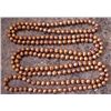 Image 1 : GENUINE 38" CHOCOLATE CULTURED PEARL NECKLACE