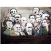 Image 1 : CHARLES BRAGG "JURY" HAND SIGNED LITHOGRAPH