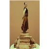 Image 1 : CHIPARUS - "BOOK LADY" -BRONZE AND IVORY SCULPTURE