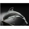 Image 1 : ART GLASS CLEAR DOLPHIN