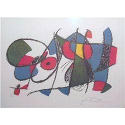 MIRO "VOLUME II LITHO VIII" LIMITED EDITION