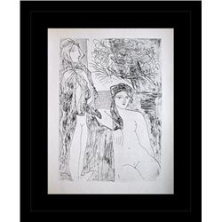 1956 ANTIQUE PICASSO LITHOGRAPH