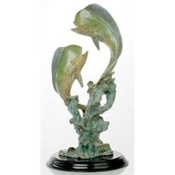 MAHI MAHI BRONZE SCULPTURE