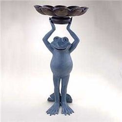 HAPPY FROG BIRDBATH