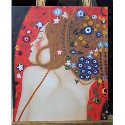 GUSTAV KLIMT - OIL ON CANVAS - REPRODUCTION