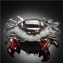 ART GLASS CRAB - UNIQUELY HAND CRAFTED