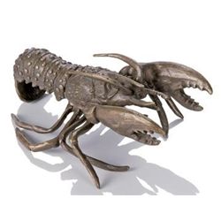 LOBSTER BRONZE SCULPTURE