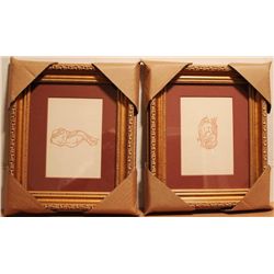 PAIR ANTIQUE MAILLOL LITHOGRAPHS (1949)