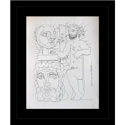 1956 ANTIQUE PICASSO LITHOGRAPH