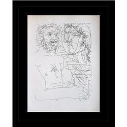 1956 ANTIQUE PICASSO LITHOGRAPH