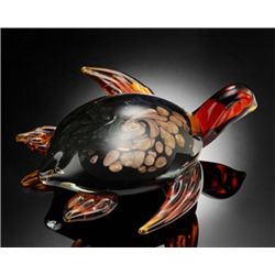 ART GLASS SEA TURTLE