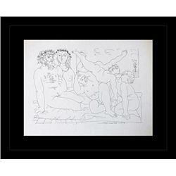 1956 ANTIQUE PICASSO LITHOGRAPH