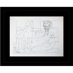 1956 ANTIQUE PICASSO LITHOGRAPH