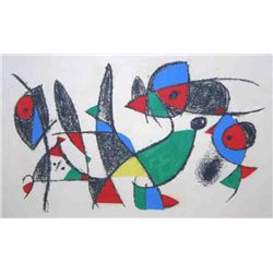MIRO "LITHOGRAPHIA ORIGINAL IX" 1975