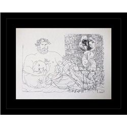 1956 ANTIQUE PICASSO LITHOGRAPH