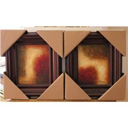 SET OF "ABSTRACT" - ORIGINAL OIL ON CANVAS