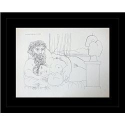 1956 ANTIQUE PICASSO LITHOGRAPH