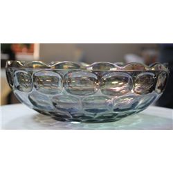 VINTAGE CARNIVAL GLASS BOWL