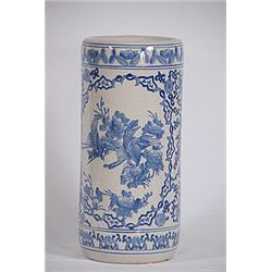 BLUE PORCELAIN ANTIQUE VASE