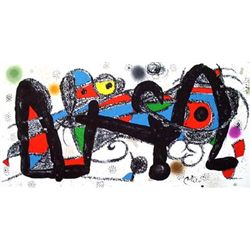 RARE MIRO ORIGINAL LITHOGRPH "PORTUGAL"