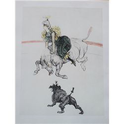 ANTIQUE TOULOUSE-LAUTREC 1952 LITHOGRAPH