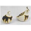 Image 1 : 2 Acoma Quail Pottery - S Chino